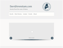 Tablet Screenshot of davidarenstam.com